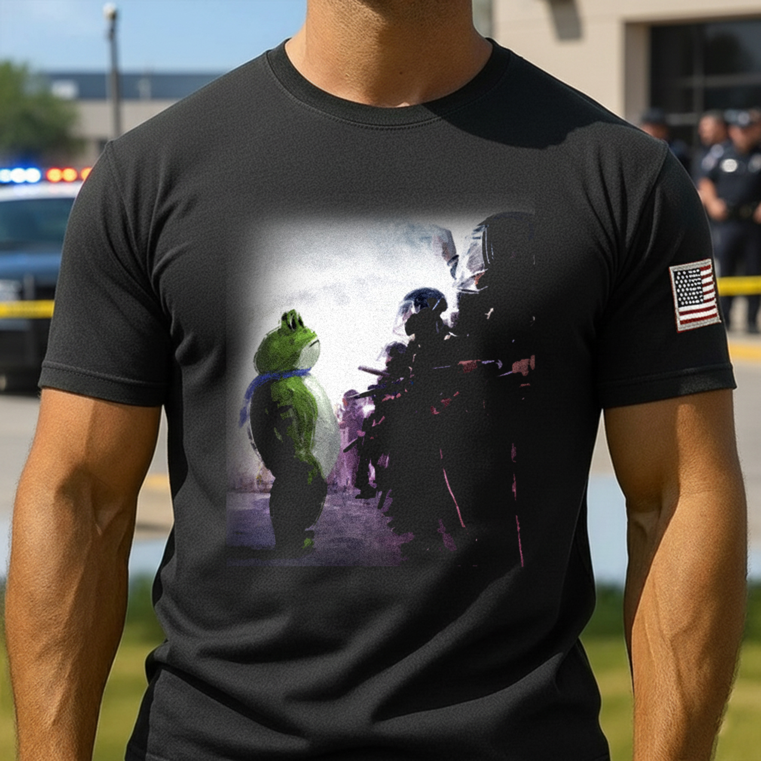 Frog- Resist Portland Frog , I Stand With Frog Shirt Anti Trump Anti Fascism by gettingalong