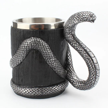 World Norse Coiled Serpent Mug