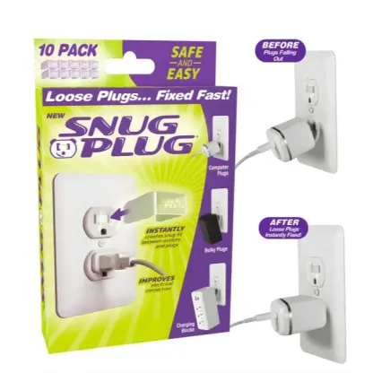Snug Plug: The Instant Anti-Fall Loose Outlet Fix – Stop Charging Drops Forever