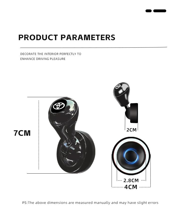 Universal One Click Start Lever - Car Push Start Button Cover Joystick, Cool Engine Ignition Car Interior Accessories