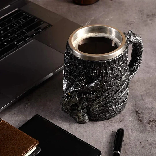 Medieval Dragon Beer Mug