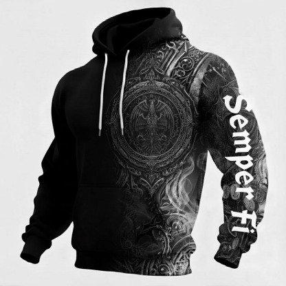 Steel Crest Hoodie – The Proud, The Loyal, The Fearless