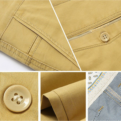 Men's Casual Straight-Fit Pants