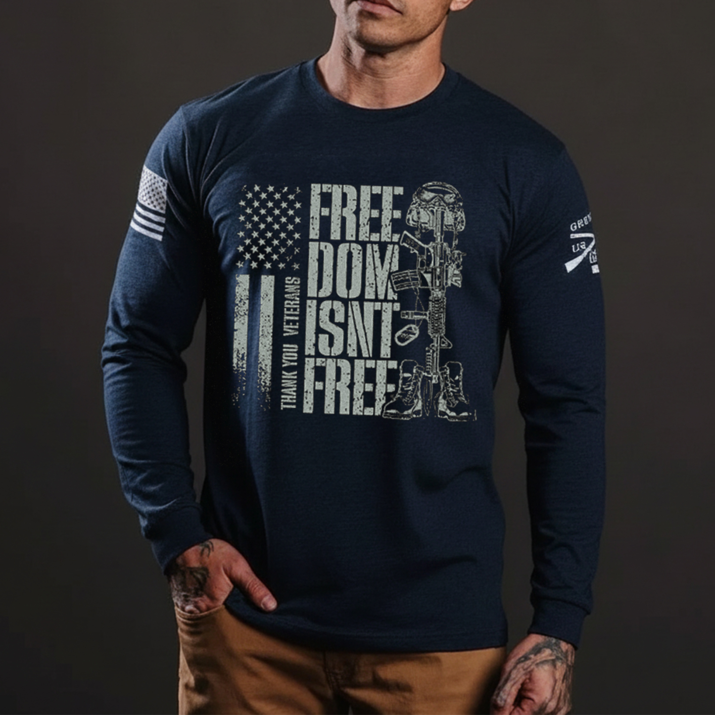 [LEGACY OF THE BRAVE] COTTON BLEND SHIRT