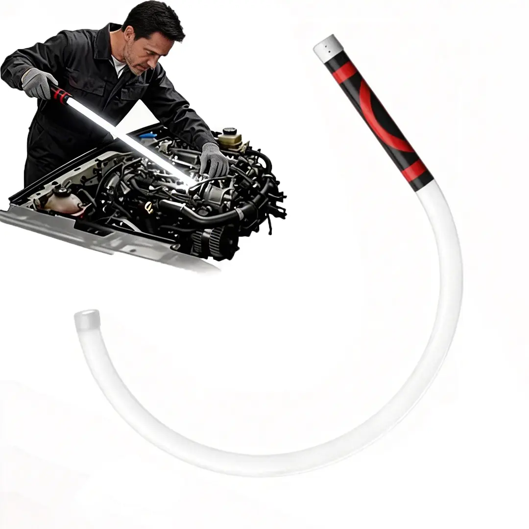 Bendable LED Flashlight Stick - 31" Flexible Design, 7-Hour Long Battery Life, High Lumens for Off-Road, Garage Mechanics, and Hard-to-Reach Areas Like Engine Bays