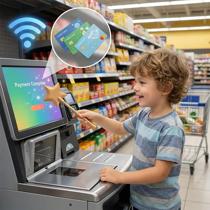 Magic Payment Wand - 3D Printed Star Shaped Wand