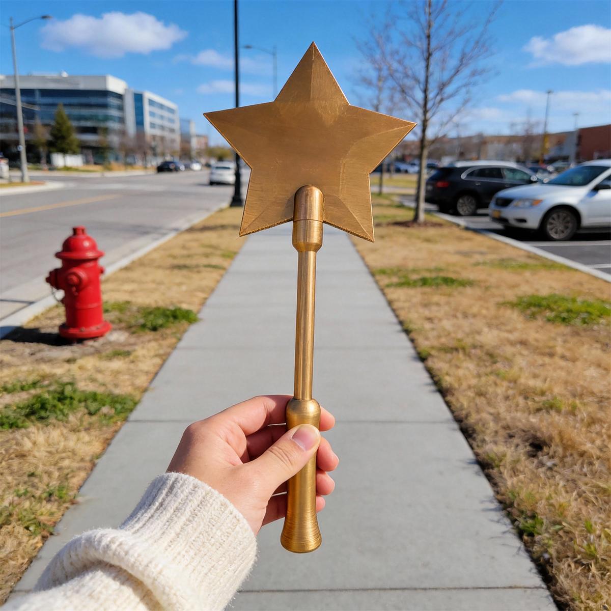 Magic Payment Wand - 3D Printed Star Shaped Wand Magic Payment Wand - 3D Printed Star Shaped Wand