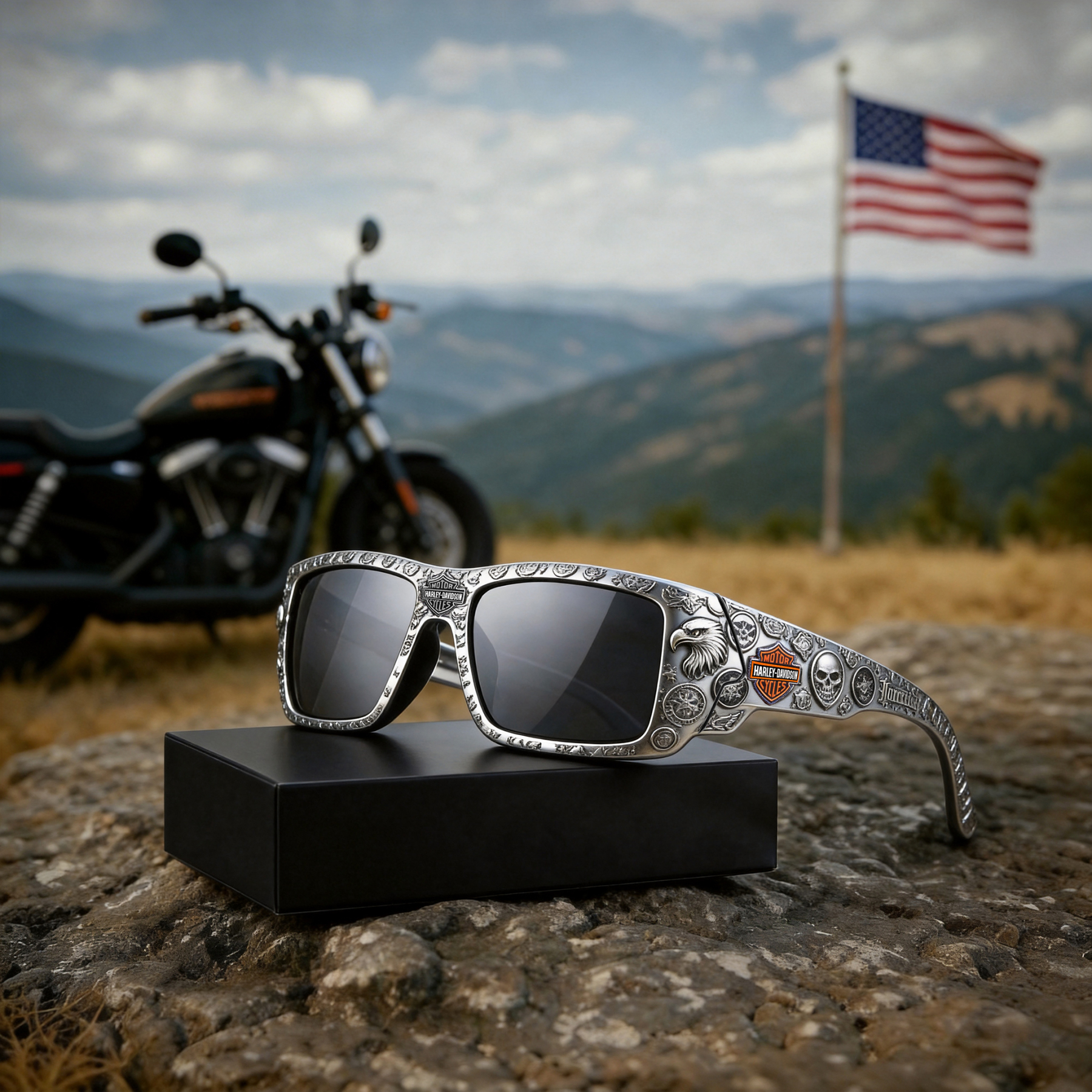 Design Harley-Inspired Rider Sunglasses
