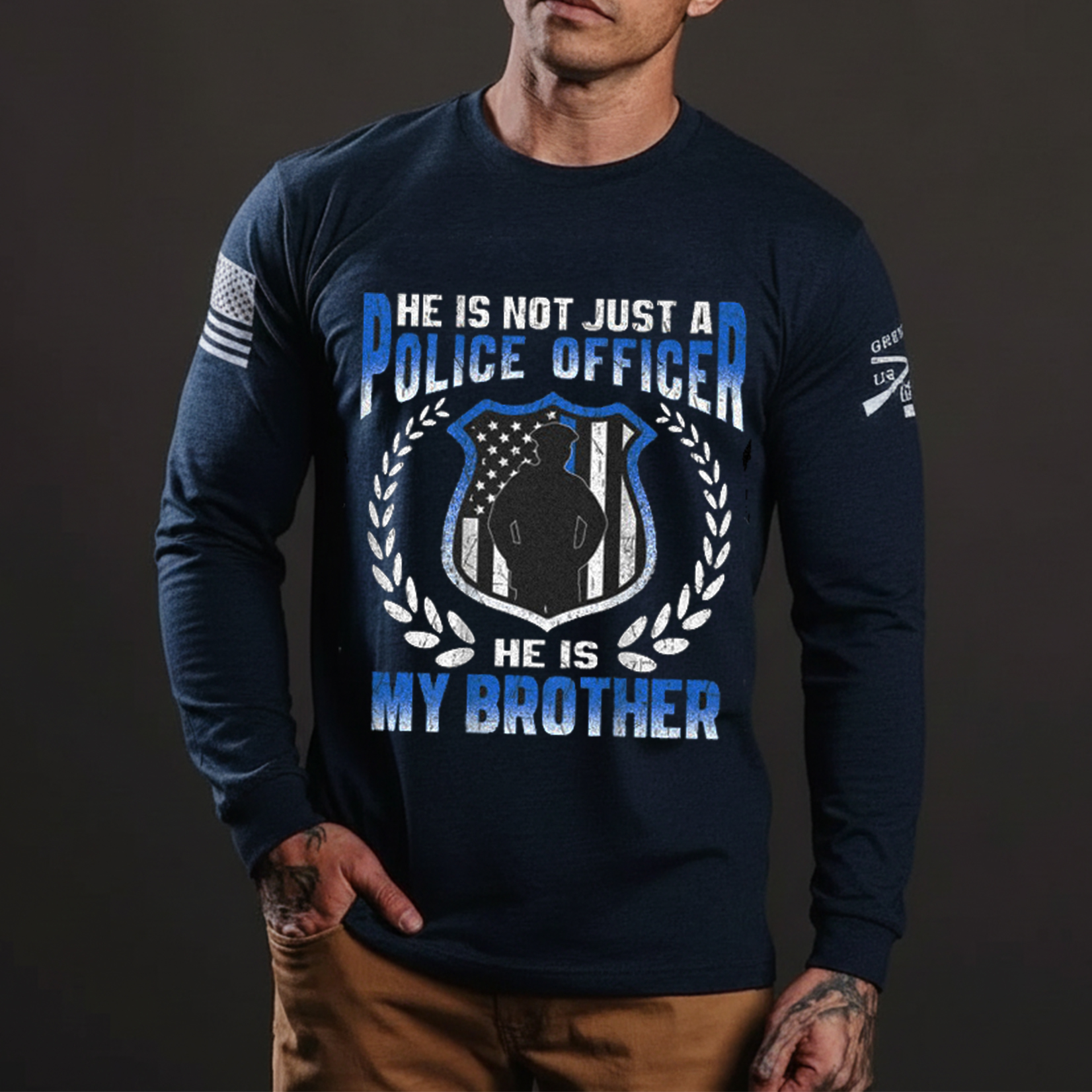 My Brother Is A Police Officer Proud Police Sister Brother