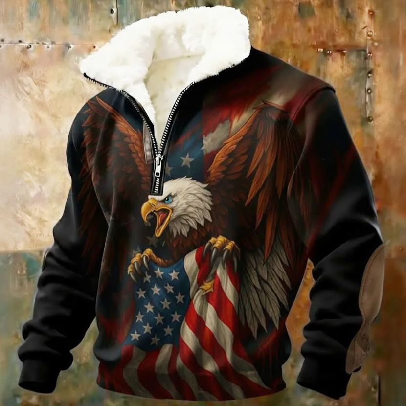 USA 250th Anniversary Fleece-Lined Jacket 