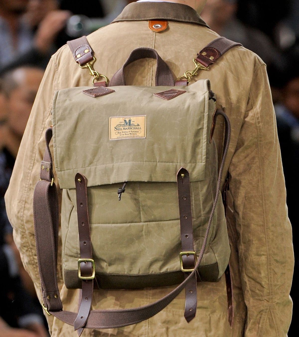 Vintage Military Canvas Carry Bag