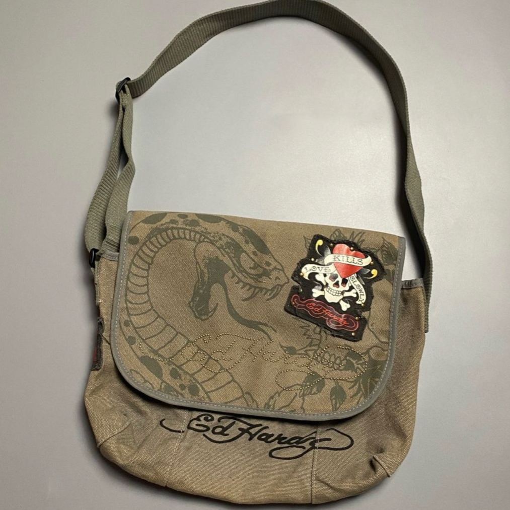 Vintage Military Canvas Carry Bag