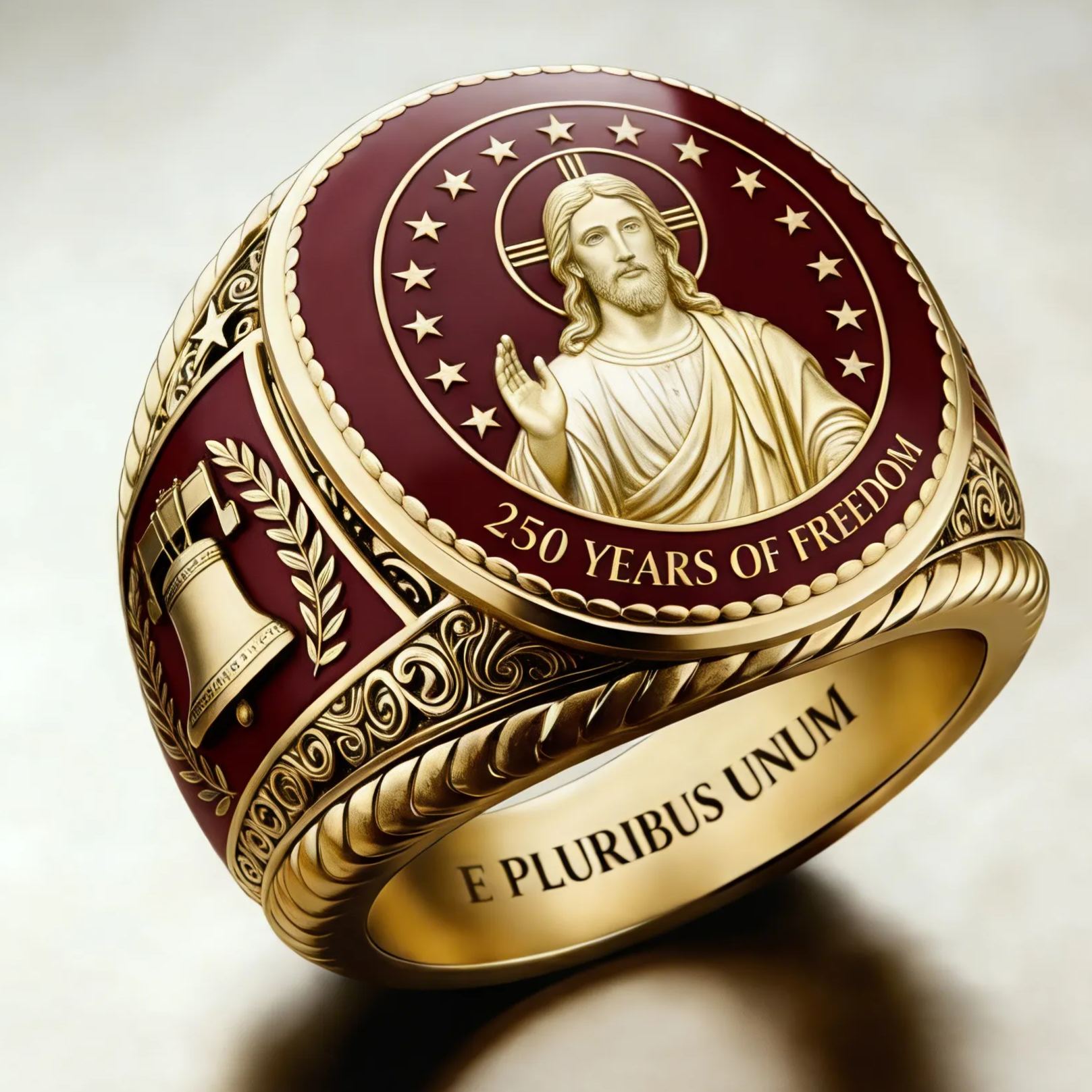 1776-2026 America Jubilee Ring
