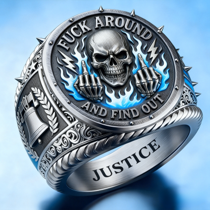 Rugged Biker Ring
