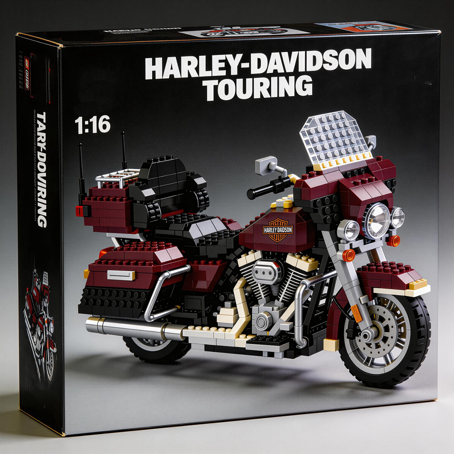 Harley-Davidson motorcycle building blocks