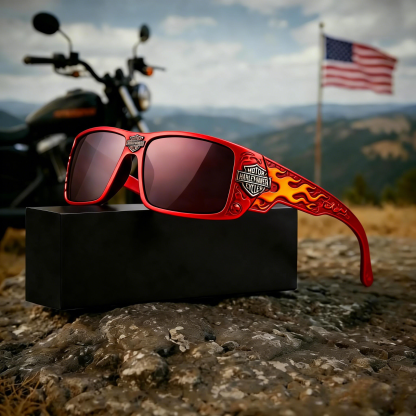 Harley-Davidson Retro Flame Sunglasses | Riding Goggles