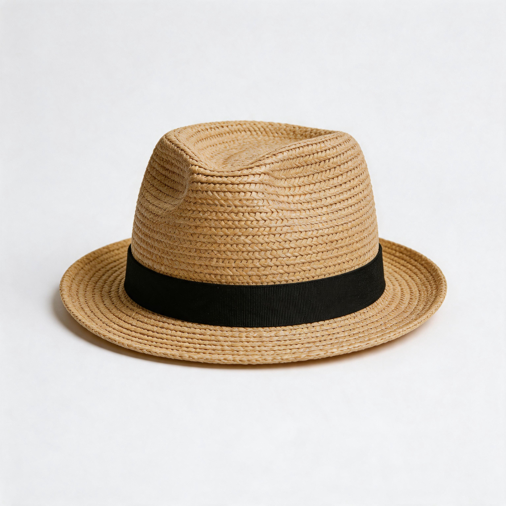 Men’s Classic Straw Panama Hat Vacation Sun Hat