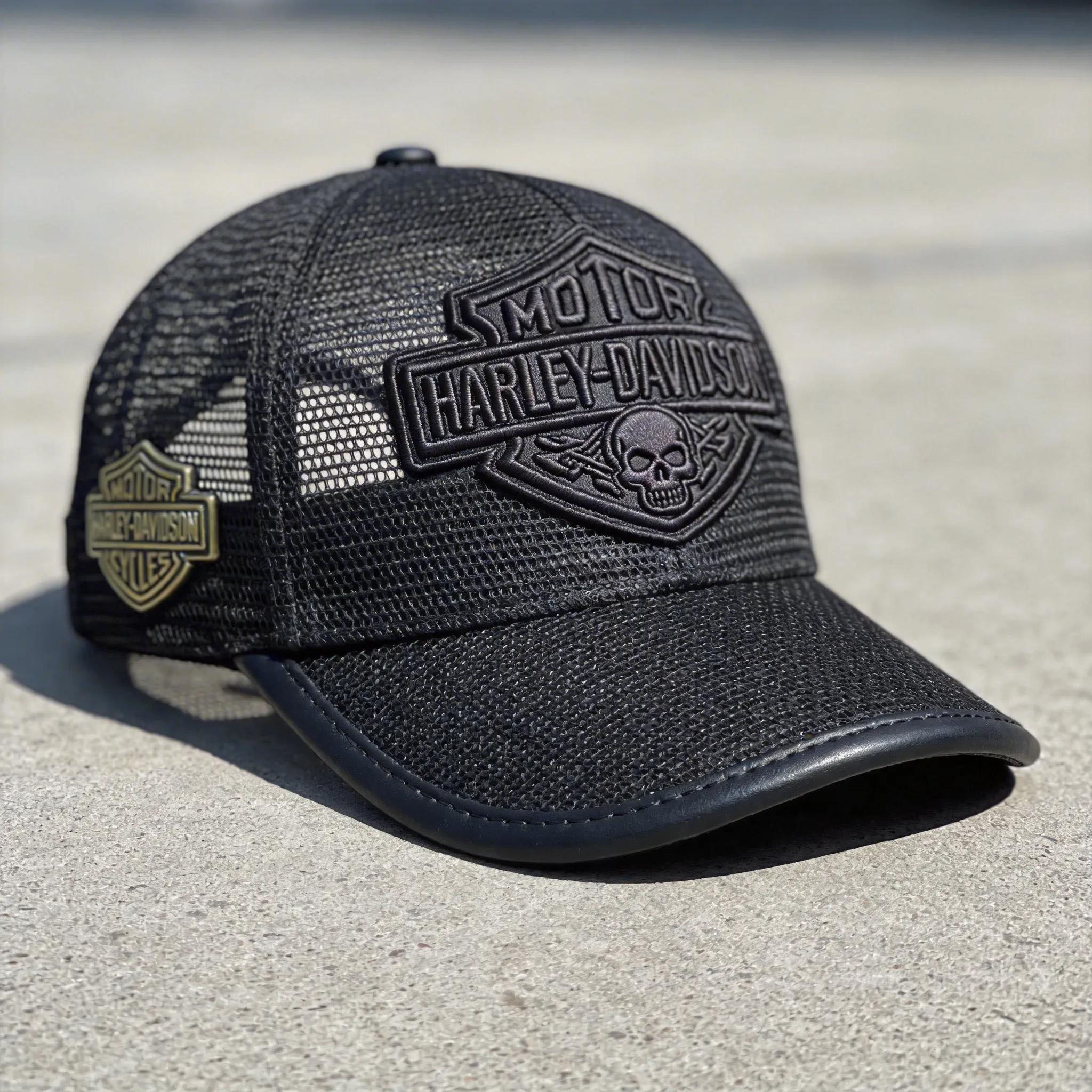 Biker Style Baseball Cap