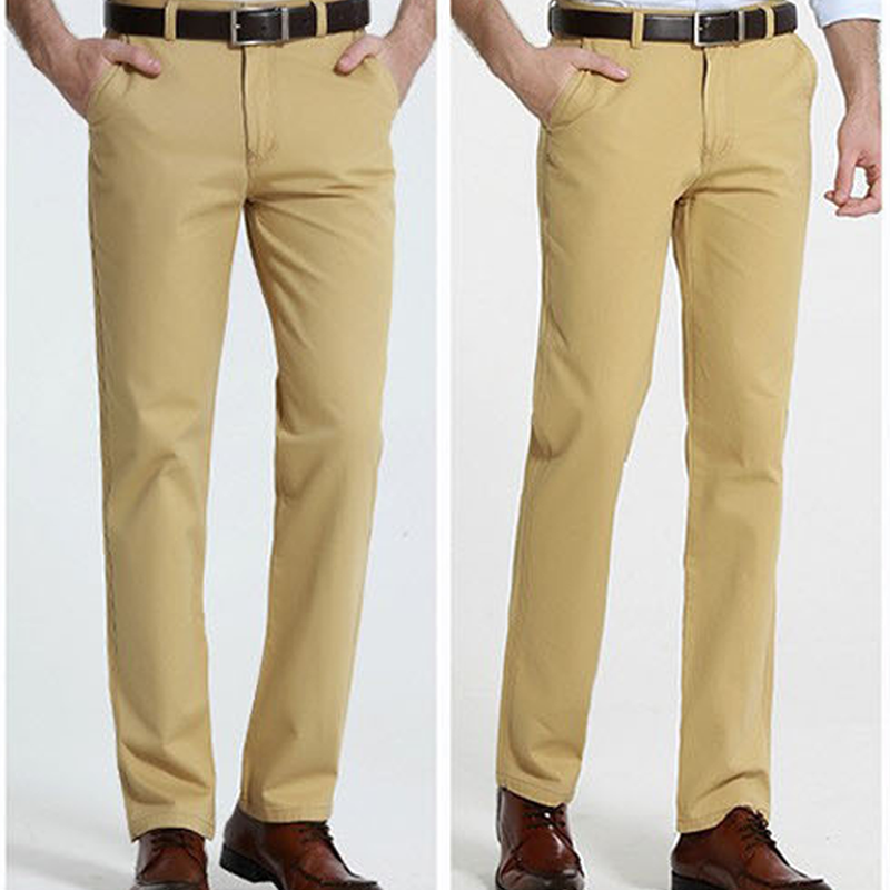 Men's Casual Straight-Fit Pants