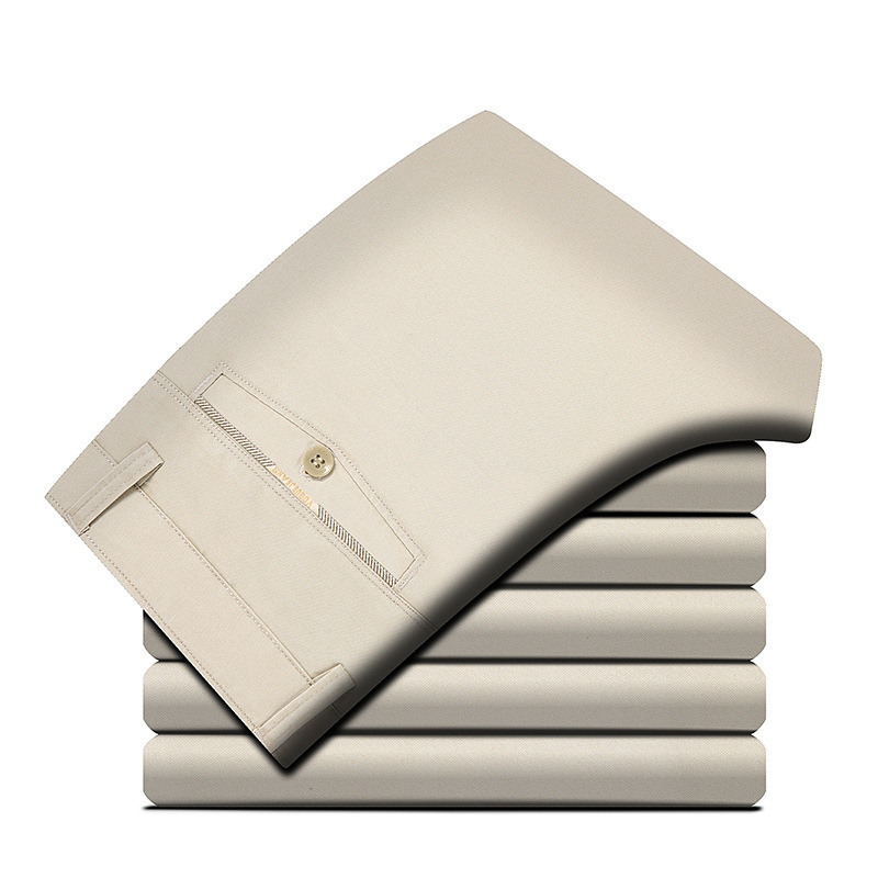 Men's Casual Straight-Fit Pants