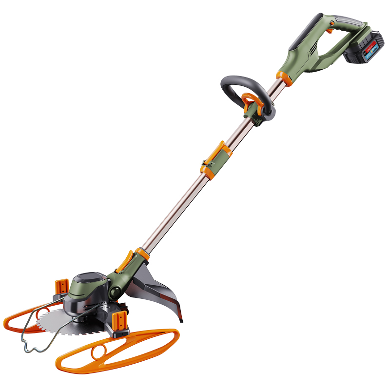 3-i-1 batteridriven gräsklippare