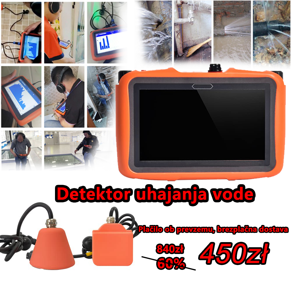 Puch, wykrywacz nieszczelności rur podziemnych Precyzyjny wykrywacz nieszczelności ogrzewania podłogowego Wykrywacz nieszczelności rur wodnych