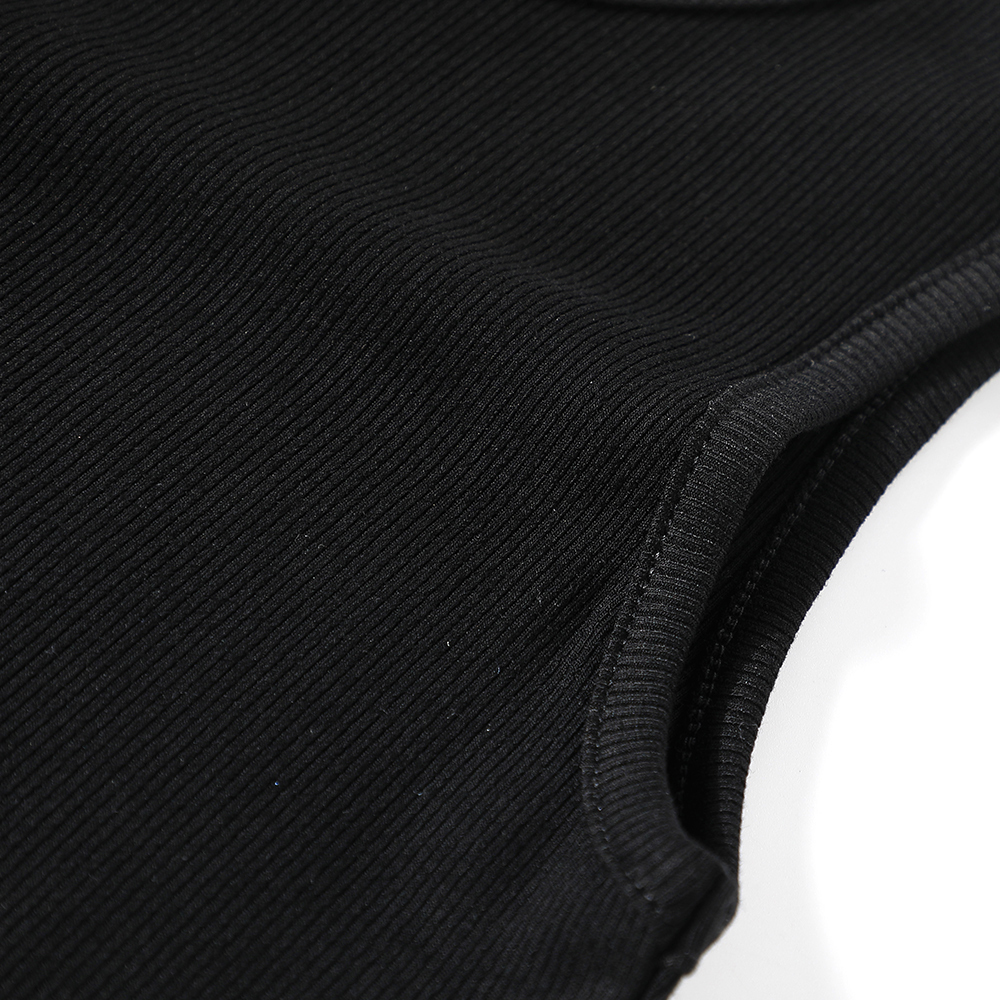 Pure Color Elegant Sleeveless Waist Design Long Dress