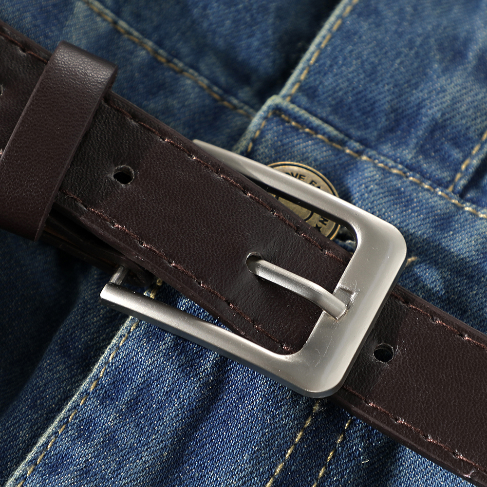 Vintage Waistband Wide Hem Denim Skirt