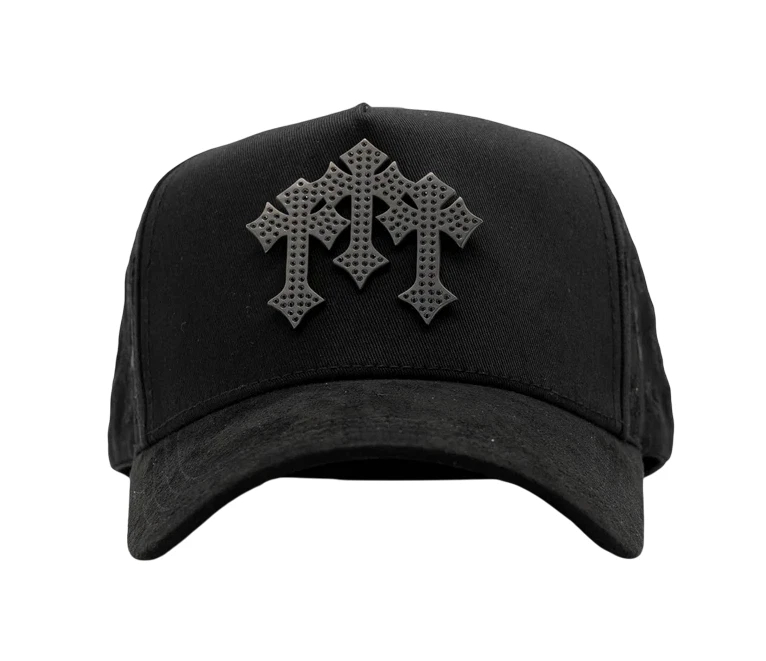 Triple Cross Rhinestone Decorative Cap