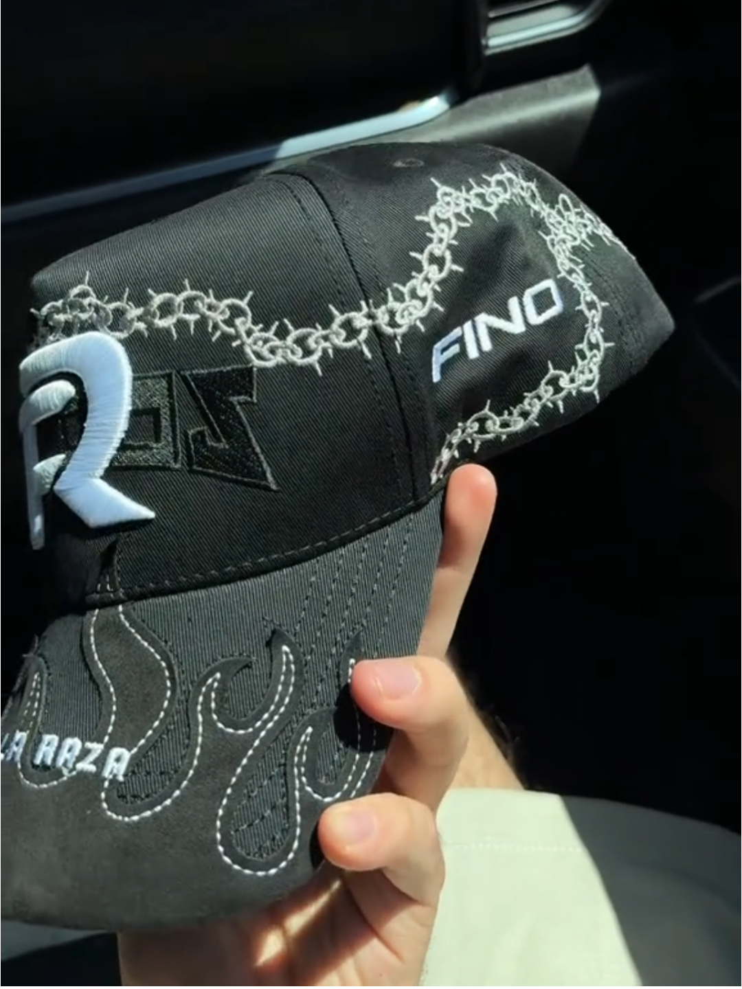 Hip Hop Embroidered Letter Cap