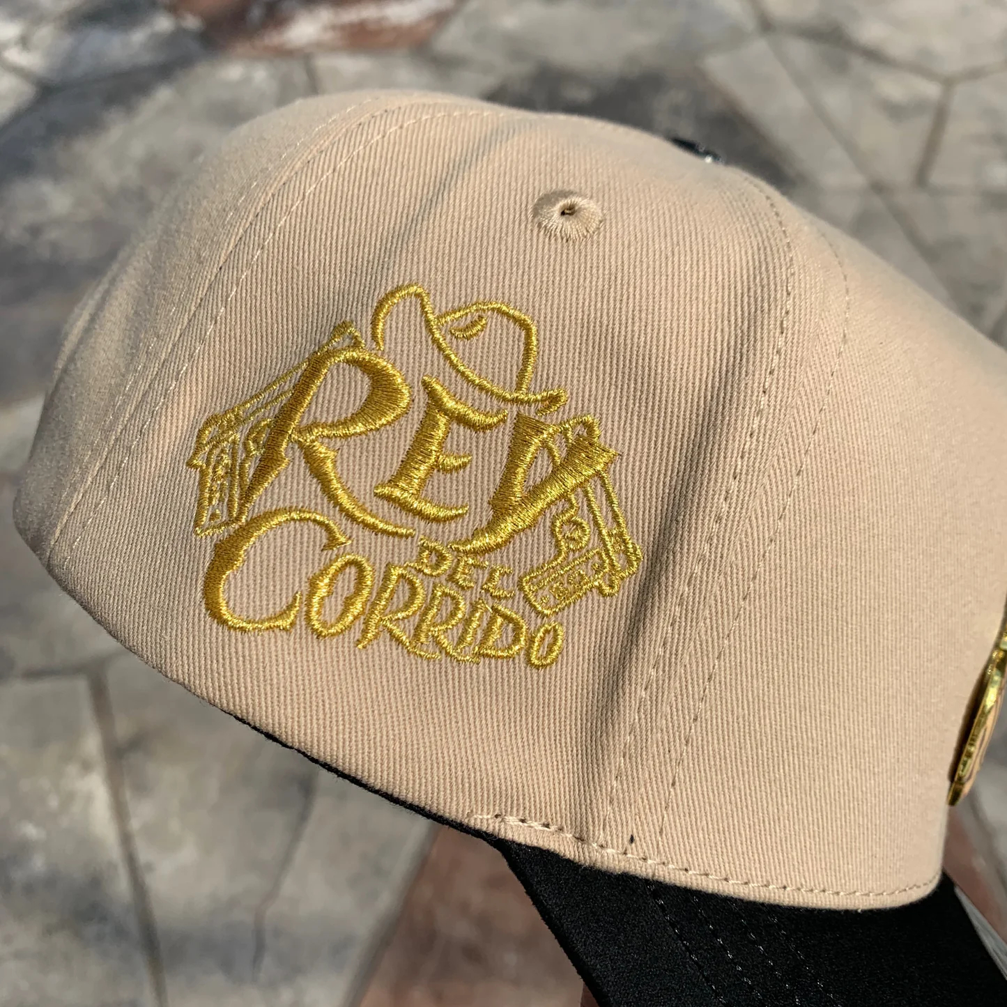 Chalino Sanchez SnapBack Beige (2)