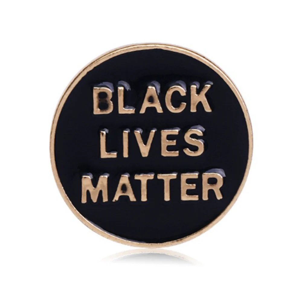 Enamel-Coated Zinc Alloy Letter Pin