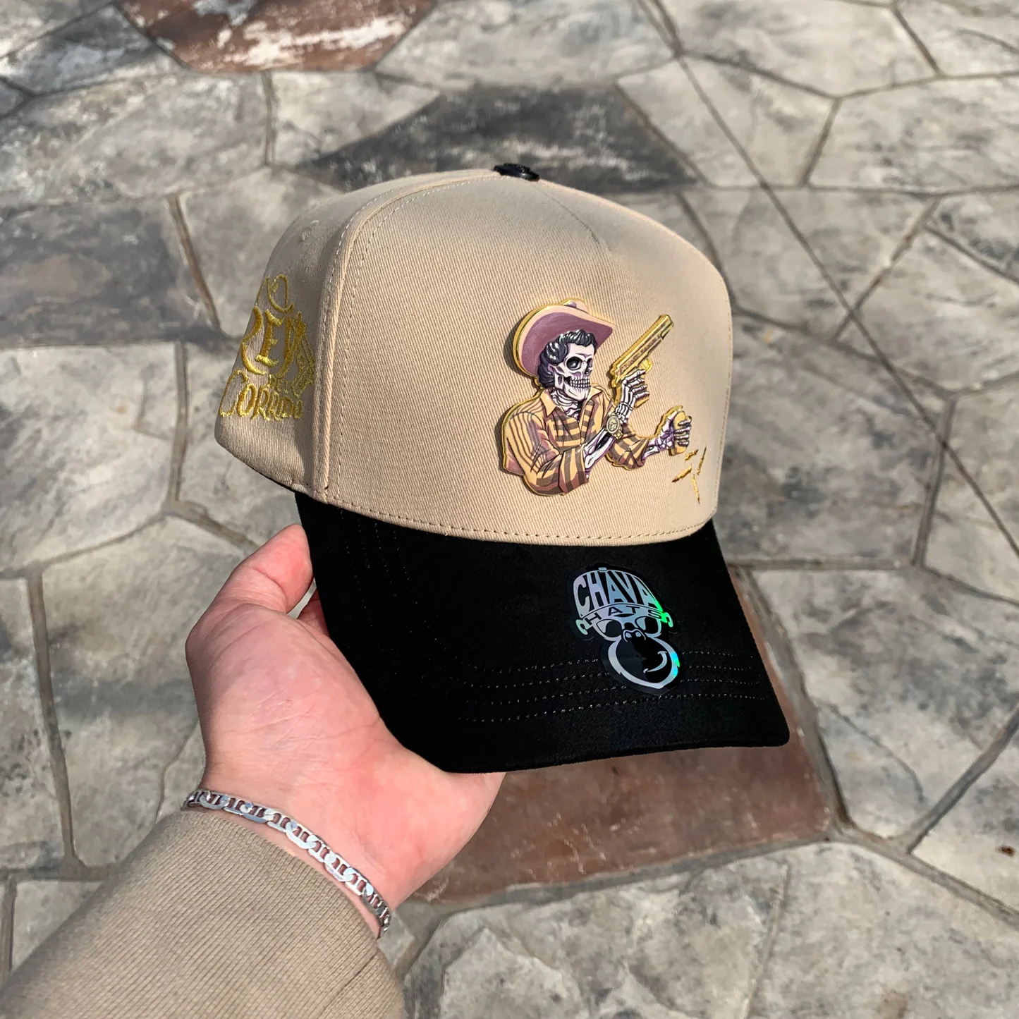 Chalino Sanchez SnapBack Beige
