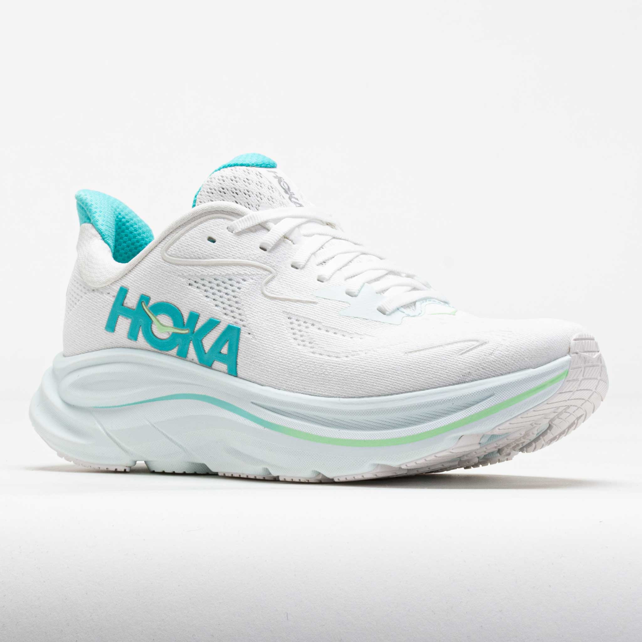 HOthtKA Clifton 10 Women's White/Cielo Blue