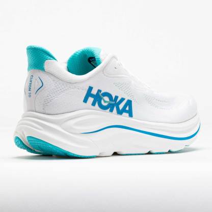 HOthtKA Clifton 10 Men's White/Skyward Blue