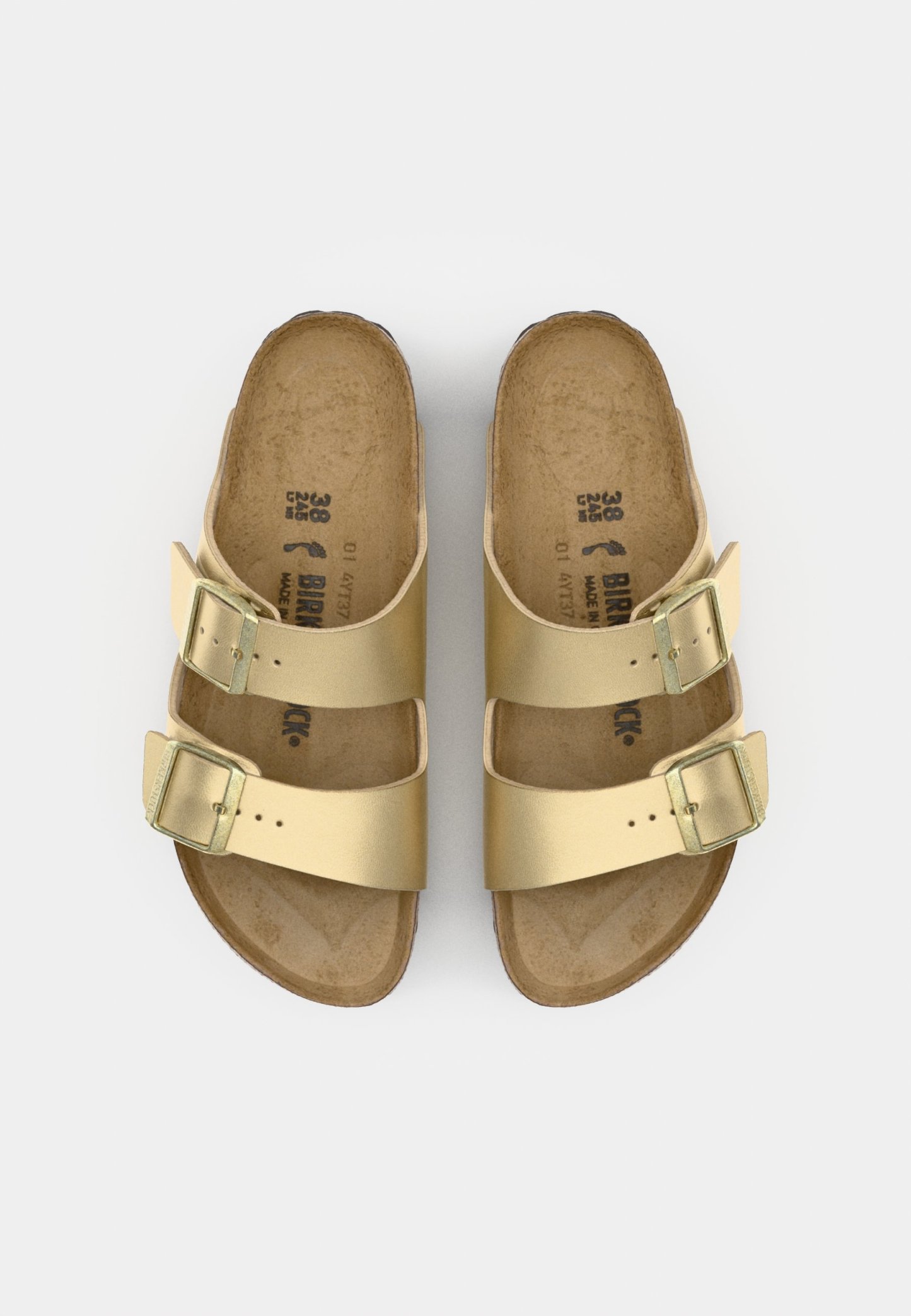 ARIZONA - Riemensandalette - gold