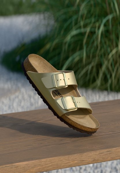ARIZONA - Riemensandalette - gold