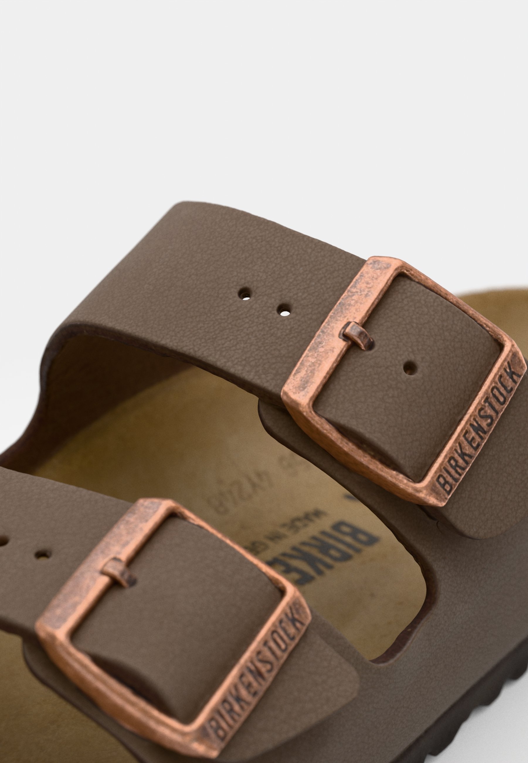 ARIZONA NARROW UNISEX - Riemensandalette - mocha