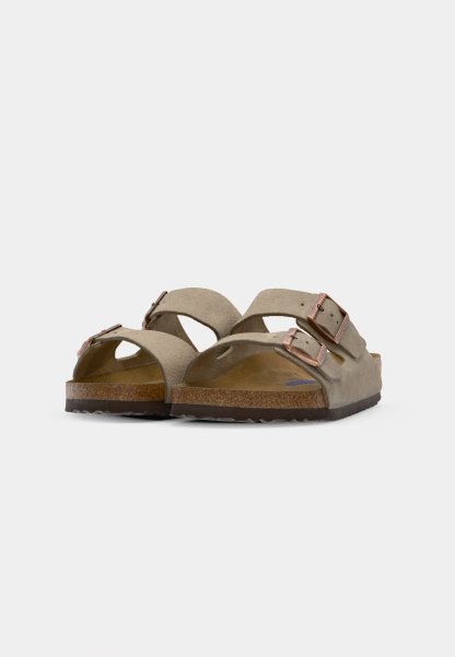 ARIZONA SOFT FOOTBED UNISEX - Riemensandalette - taupe