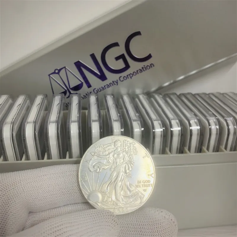 Last Day 70% ОFF🔥1986-2025 American Silver Eagle 39-pc Set NGC MS69 (2 New NGC Boxes)
