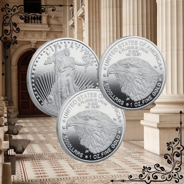 🔥 LAST DAY SPECIAL SALE 50% OFF 🔥 American Eagle 2025 Silver - Gold Silver Proof Coin