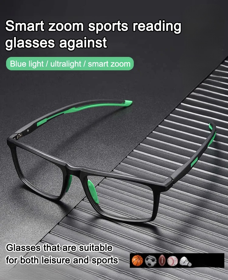 Smart Zoom Sports Reading Glasses