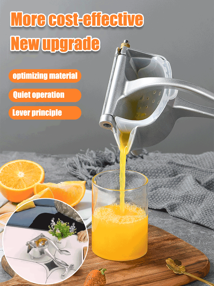 【 Original flavor 】 Multifunctional hand juicer. Juice out in 5 seconds, easy to squeeze juice, effortless