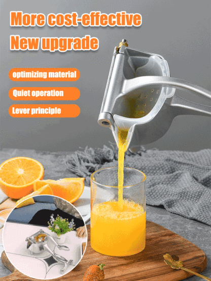 【 Original flavor 】 Multifunctional hand juicer. Juice out in 5 seconds, easy to squeeze juice, effortless