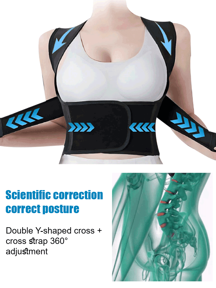 ✨ Just 10 Minutes a Day – Visible Results in 7 Days! Body Care Essentials Anti-Hunchback Straps