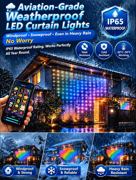 3D Holographic Iridescent Matrix Light String | 100+ Dynamic Themes & DIY