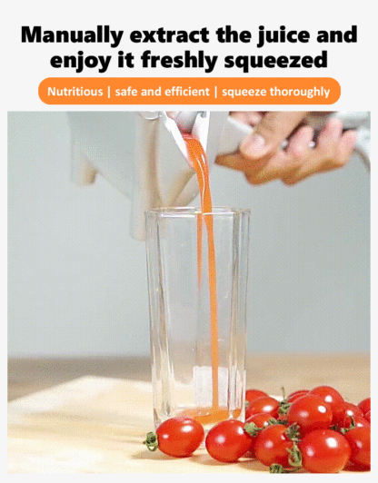 【 Original flavor 】 Multifunctional hand juicer. Juice out in 5 seconds, easy to squeeze juice, effortless