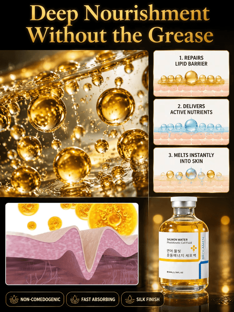 Salmon Hydrating Anti-Wrinkle Serum【Not satisfied with the results? Full refund!】