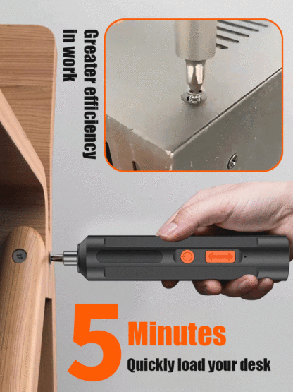 [Auto & Manual Modes for Ultimate Control] Universal Electric Screwdriver Set Upgraded Version