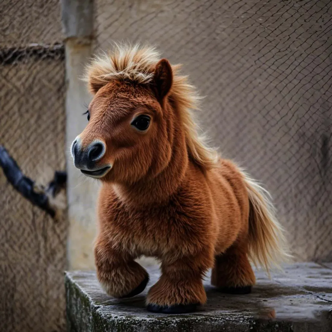 🐎Warm companion-The Life-Like Robot Pony That Walks, Barks, and Wags Its Tail